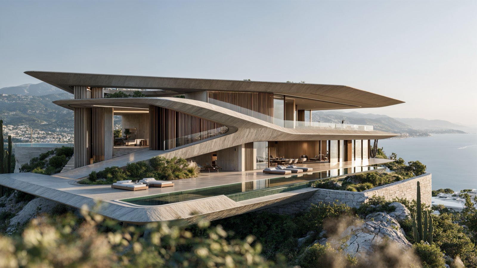 Amara — the house layered above the water